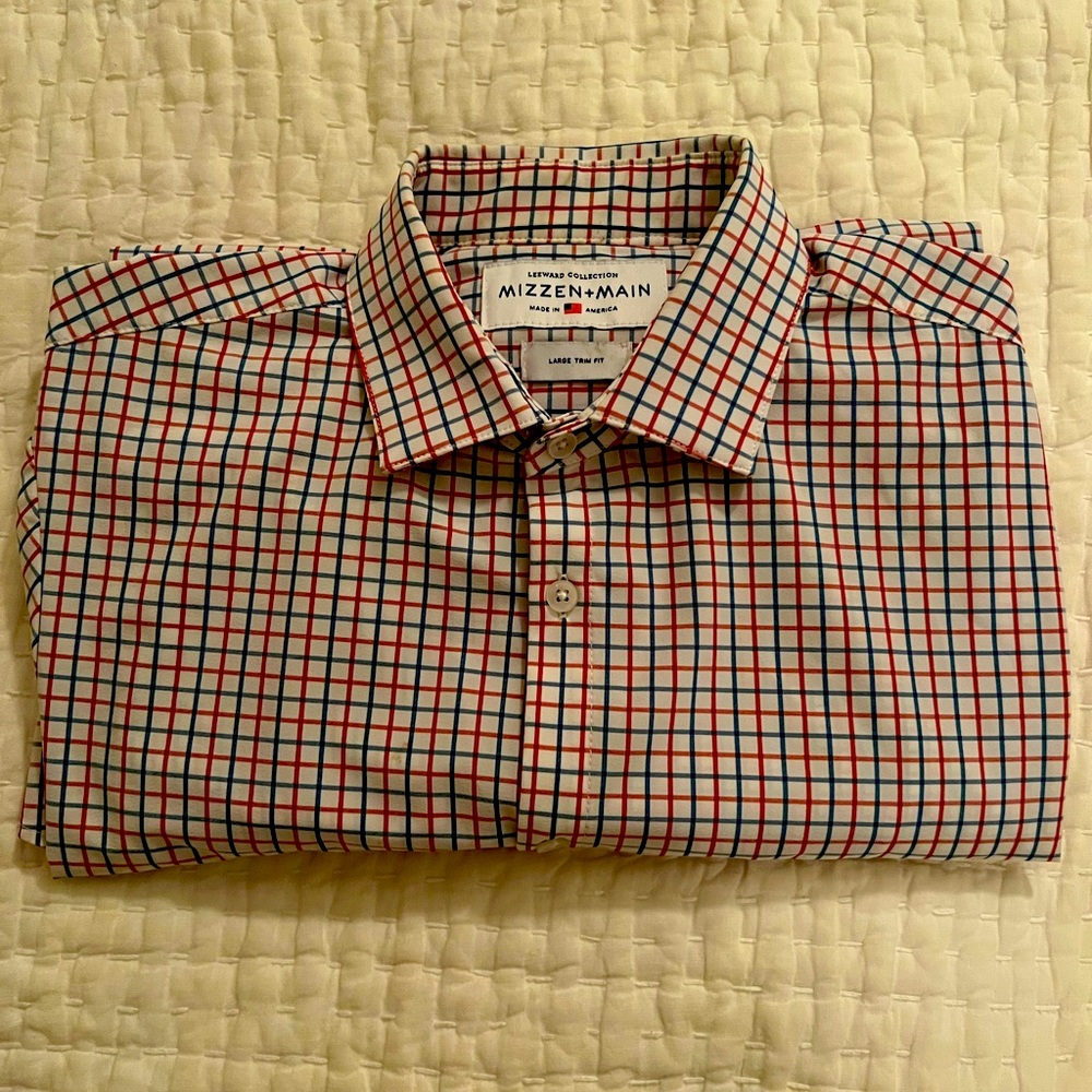 Mizzen+Main Dress Shirt (lightly Worn)